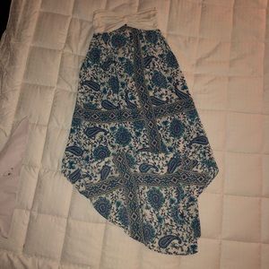 Alice & Trixie strapless high low dress